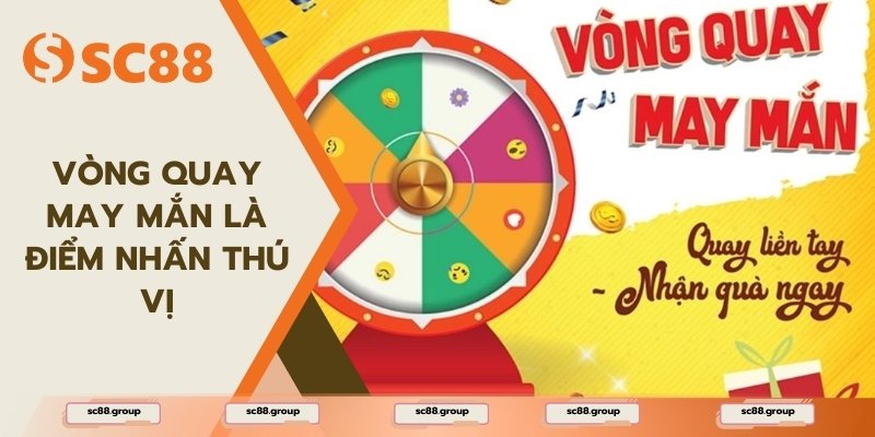 Tận dụng vòng quay may mắn để rinh thêm quà tặng bất ngờ